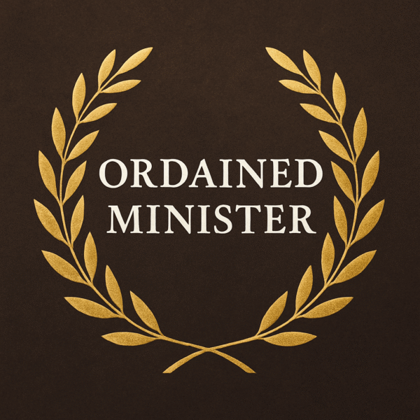 Ordained Minister Certificate